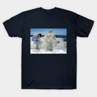 Ask Me No More by Sir Lawrence Alma-Tadema T-Shirt